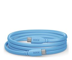 Rode SC17 (Blau) – 1,5 m USB-C-auf-USB-C-Kabel (blau).