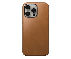 Nomad Modern Leather Case iPhone 15 Pro Max english tan