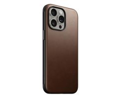 Nomad Moderne Lederhülle iPhone 15 Pro Max braun