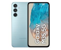 Samsung Galaxy M35 5G 6/128 GB Blau OIS 120 Hz 6000 mAh 25 W