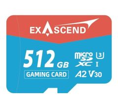 ExAscend 512GB microSDXC Gaming UHS-I