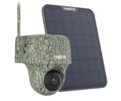 Reolink Intelligente 4G-G450-Rotationskamera + Panel für den Außenbereich