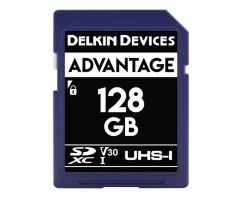 Delkin Devices 128GB SDXC Advantage 660X UHS-I U3 (V30)