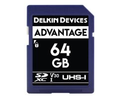 Delkin Devices 64GB SDXC Advantage 660X UHS-I U3 (V30)