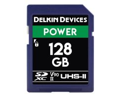 Delkin Devices 128GB SDXC Power 2000X UHS-II U3 (V90)