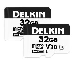 Delkin Devices 2x32GB microSDHC Trail Cam Hyperspeed V30