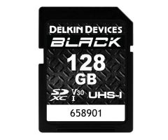 Delkin Devices 128GB SDXC BLACK Rugged UHS-I (V30)