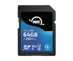OWC 64GB SDXC Atlas Pro SDXC UHS-II (V60)