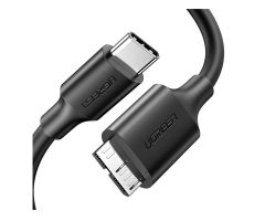 UGREEN US312 Micro-B USB 3.0 - USB-C-Kabel 1 m schwarz
