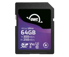 OWC 64GB SDXC Atlas S Ultra UHS-II (V90)