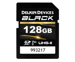 Delkin Devices 128GB SDXC BLACK Rugged UHS-II (V90)