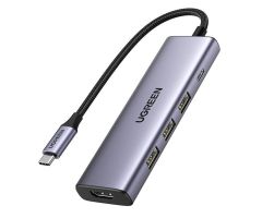 UGREEN USB-C – HDMI 1.4 / 3 x USB / USB-C PD 100 W