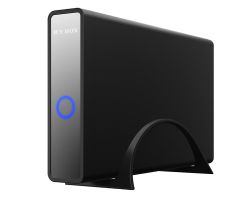 ICY BOX 2,5/3,5" Festplattengehäuse mit HUB USB-C und 2x USB-A