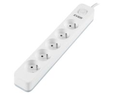 Ever Protect - 5 Steckdosen 3m weiß