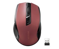 UGREEN Kabellose Maus MU006 2,4 GHz BT 5.0 rot