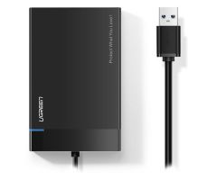 UGREEN Externes Gehäuse für 2,5-Zoll-US221-SATA-Festplatte