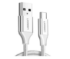 UGREEN USB zu USB-C Kabel QC3.0 2m US288 (weiß)