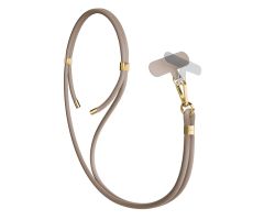 3mk Kordelzug für EasyClip Elite Case Taupe (Gold)