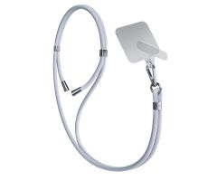 3mk Kordelzug für EasyClip Case Grau (Silber)