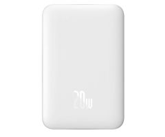 Baseus Magnetic Mini 10000mAh USB-C 20W MagSafe (weiß)