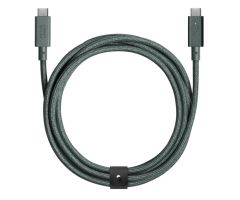 Native Union Belt Cable Pro USB-C - USB-C 2,4m Grün