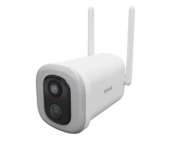 Tesla Intelligente Kamera mit Flutlicht Außen 2K WiFi Akku