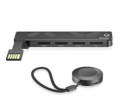 Unitek Kartenleser für 4 Nintendo Switch-Karten + Fernbedienung