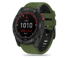 Tech-Protect Iconband Pro für Garmin Fenix (26mm) Armeegrün/Schwarz