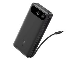 Anker Powerbank 20000mAh 87W mit eingebautem USB-C-Kabel