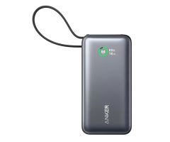 Anker Nano 10000 mAh 30 W mit integriertem USB-C-Anschluss, schwarz