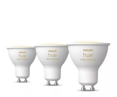 Philips Hue White ambiance Intelligenter Spot GU10 (3 Stk.)