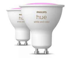 Philips Hue White and color ambiance Intelligenter Spot GU10 (2 Stk.)