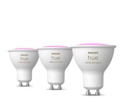 Philips Hue White and color ambiance Intelligenter Spot GU10 (3 Stk.)