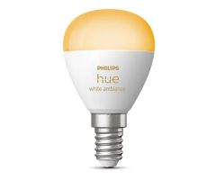 Philips Hue White ambiance Glühbirne Kugel E14 470 lm