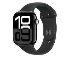 Apple Watch 10 46/Onyks Aluminium/Schwarz band Sport S/M GPS