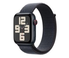Apple Watch SE 2 44 Schwarzes Aluminium/Tinten-LTE-Band