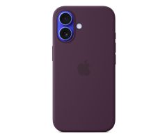 Apple MagSafe Silikonhülle für iPhone 16 ripe plum
