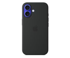 Apple MagSafe Silikonhülle für iPhone 16 black