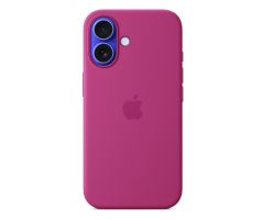 Apple MagSafe Silikonhülle für iPhone 16 fuchsia