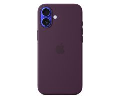 Apple MagSafe Silikonhülle für iPhone 16 Plus ripe plum