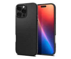 Spigen Liquid Air für iPhone 16 Pro Mattschwarz