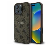 4G Ring Classic Logo fur iPhone 16 Pro Max braun