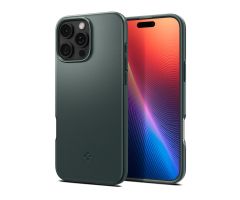 Spigen Thin Fit Mag Magsafe für iPhone 16 Pro Abyss Green