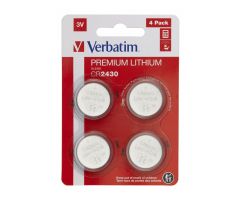 Verbatim Premium Lithium CR2430 3V (4 Stk.)