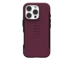 UAG Civilian Magsafe Schutzhülle für iPhone 16 Pro Max bordeaux