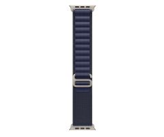 Apple Alpine-Band 44–49 mm M, natürliches Titan/Marineblau