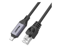 Unitek USB-C - RJ-45 Netzwerkkabel 5m (mit Thunderbolt 3/4)