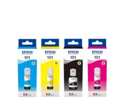 Epson Set mit 4 CMYK 101-Tinten