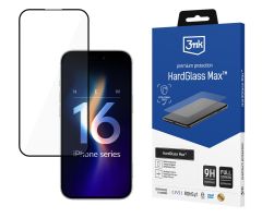 3mk HardGlass Max Black fur iPhone 16 Plus