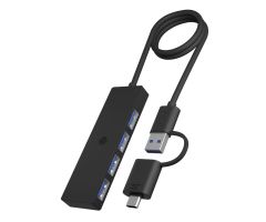 ICY BOX 4-Port 4x USB-A-Hub